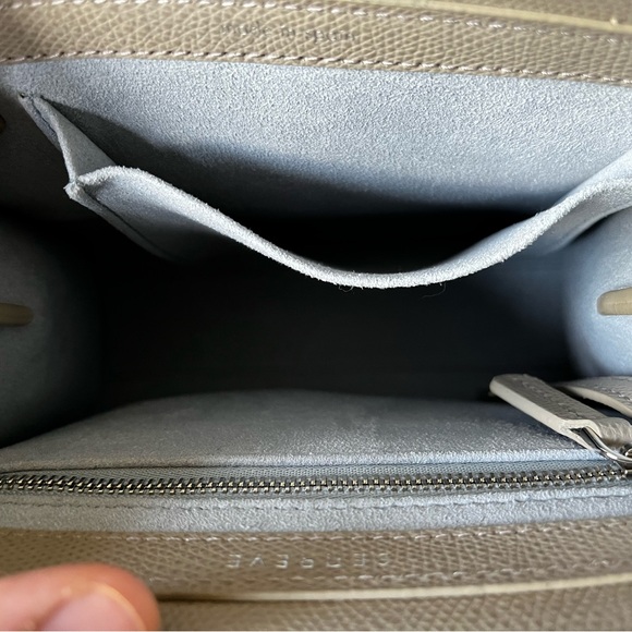 Like new Senreve Alunna original size leather bag in pebbled SAND - Picture 4 of 9